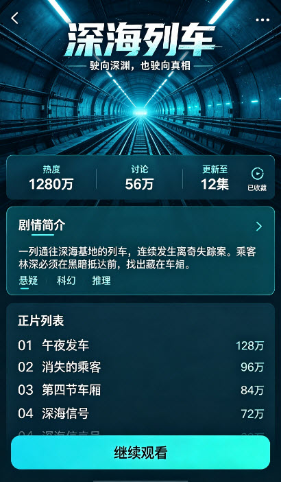 黄果短剧剧集详情